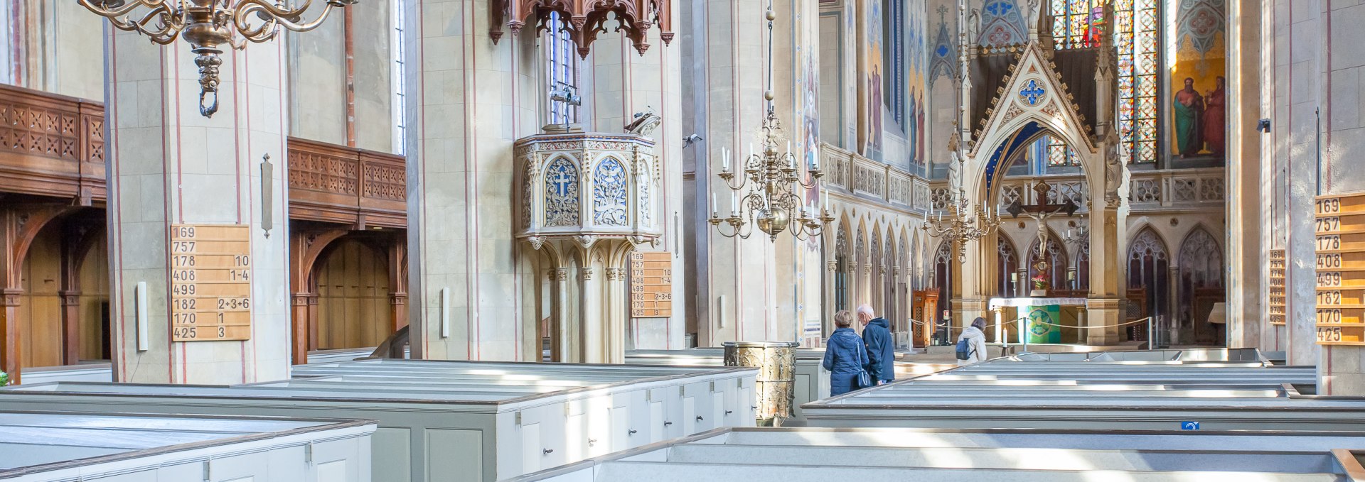 Interior church, © Stadt Barth