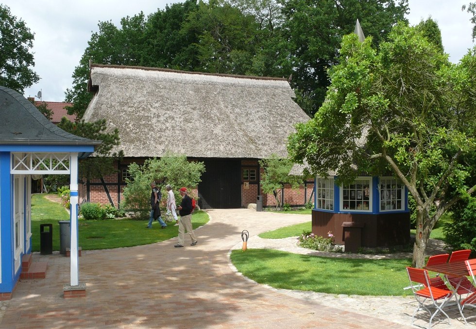 In the museum courtyard, © Kur- und Tourismus GmbH Zingst