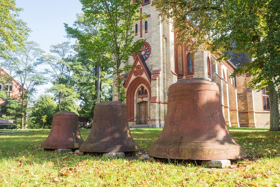 Three bells, which were taken out of service in 1992., © Frank Burger