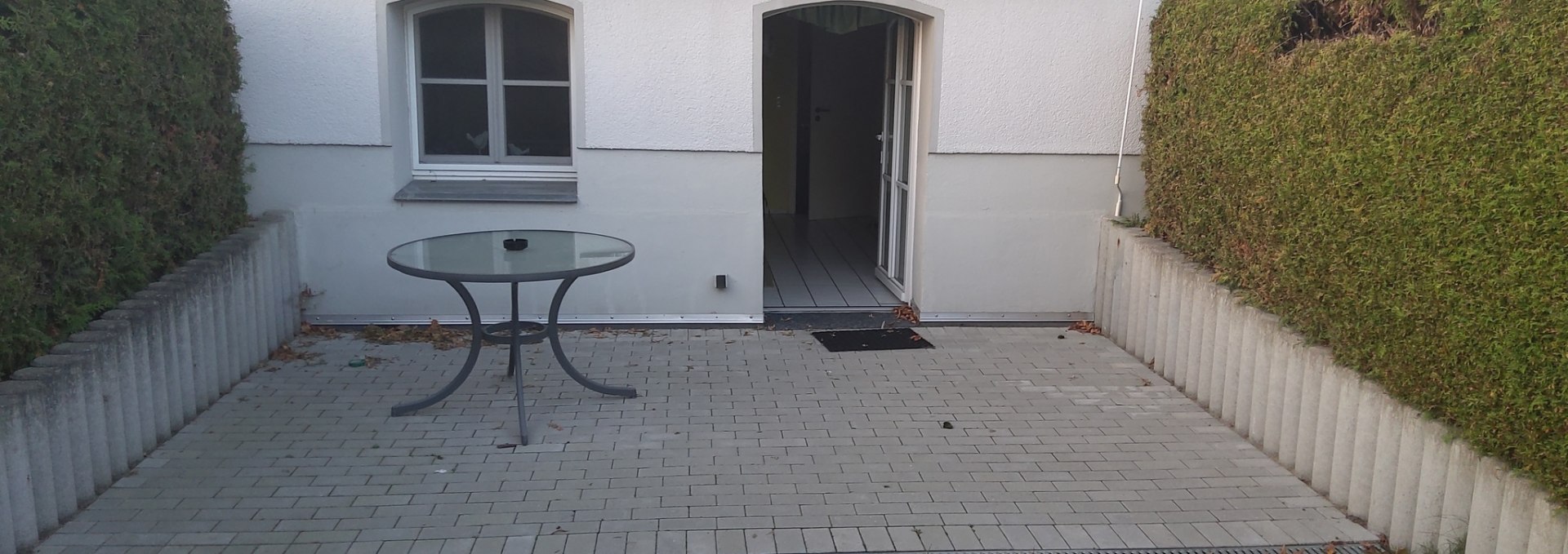 Terrace and ground floor entrance to apartment no. 3., © A. Wilken