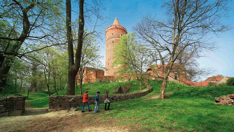 Medieval stronghold: the breath of the centuries wafts through the 50-meter-high brick colossus of Stargard Castle, © TMV/Legrand