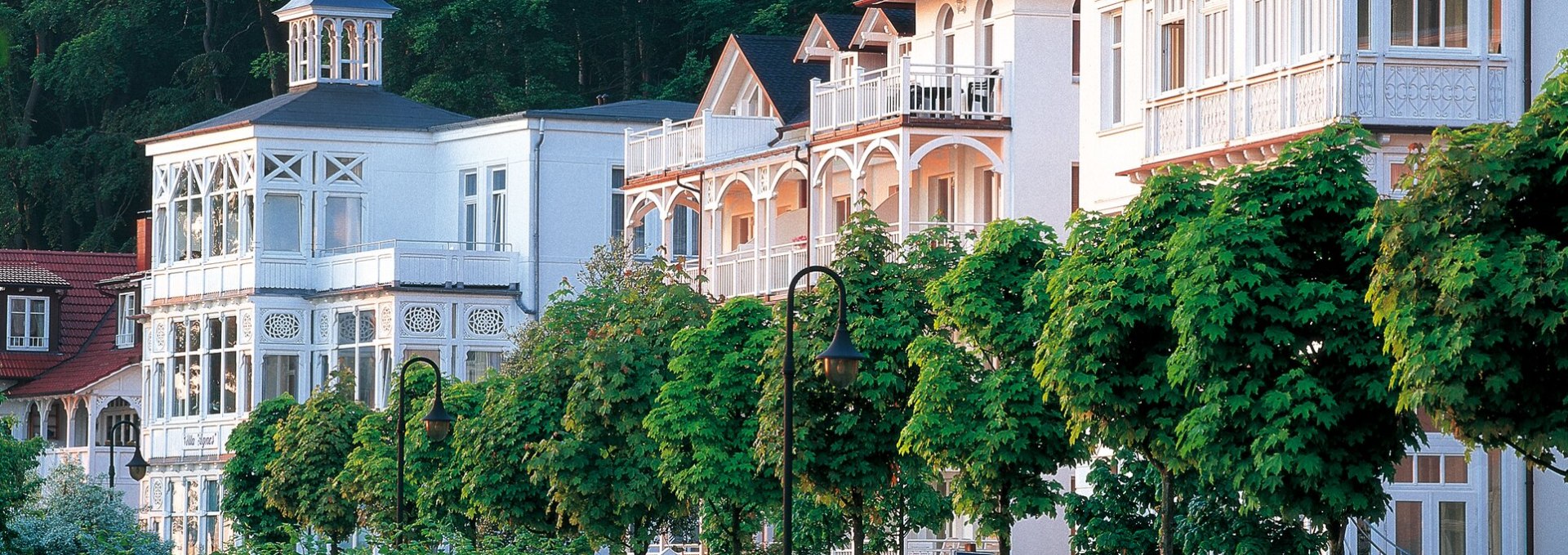 Resort architecture in the seaside resort Binz, © TMV/Grundner