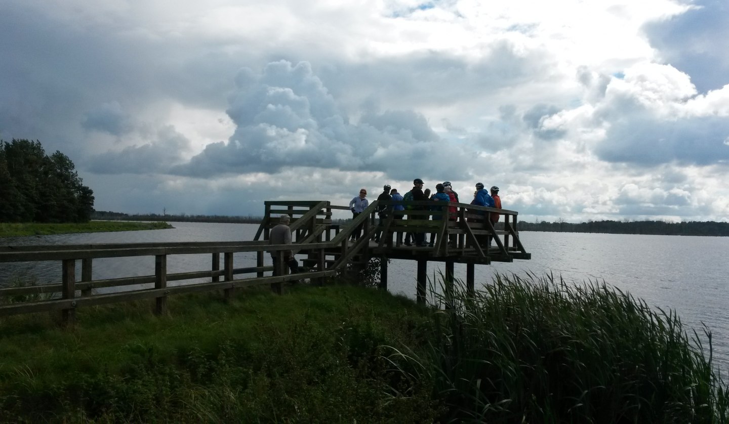 Viewing platform at Galenbeck Lake, © Angelika Michaelis