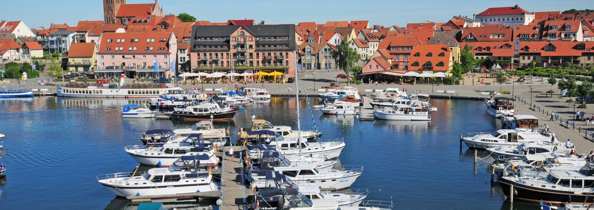 Waren (Müritz) city harbor, © Heidi Goerlt