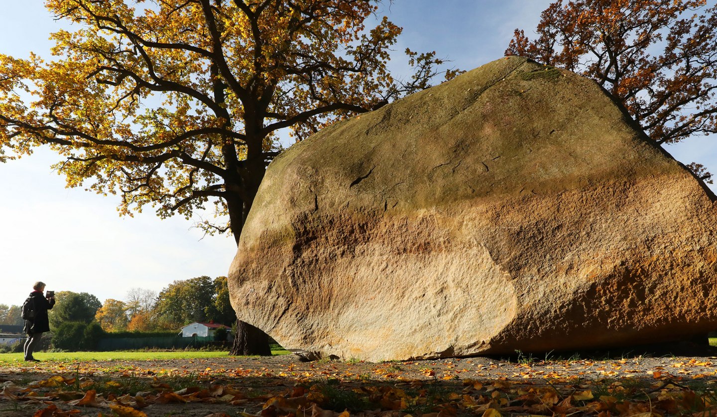 Large stone from Altentreptow, © TMV/Gohlke