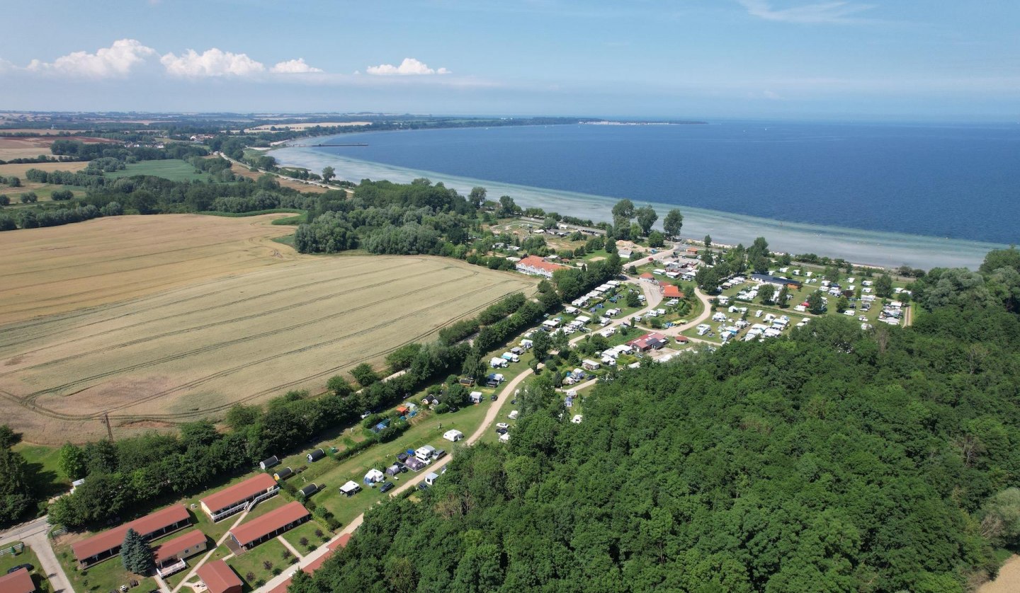 Aerial view of the ostseequelle.camp, © Campingplatz Ostseequelle GmbH