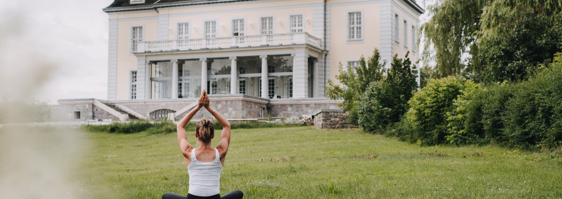 Yoga and retreats at the Reset Hotel Groß Plasten, © Reset Hotel Groß Plasten / Urte Sturm