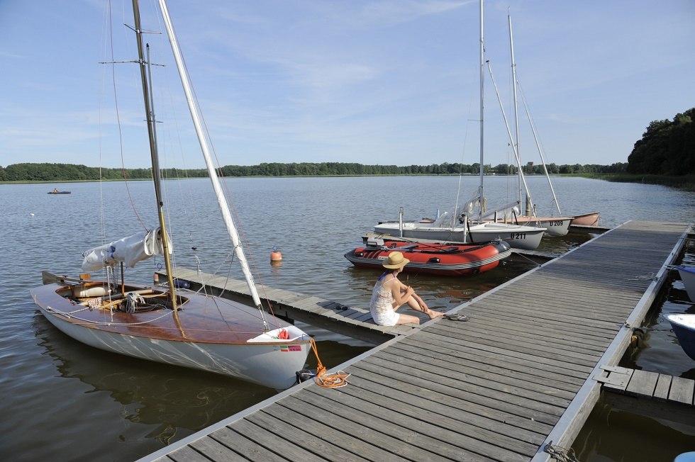 From the canoe center across the Woblitzsee you can explore a wide lake area!, © Haveltourist GmbH & Co. KG