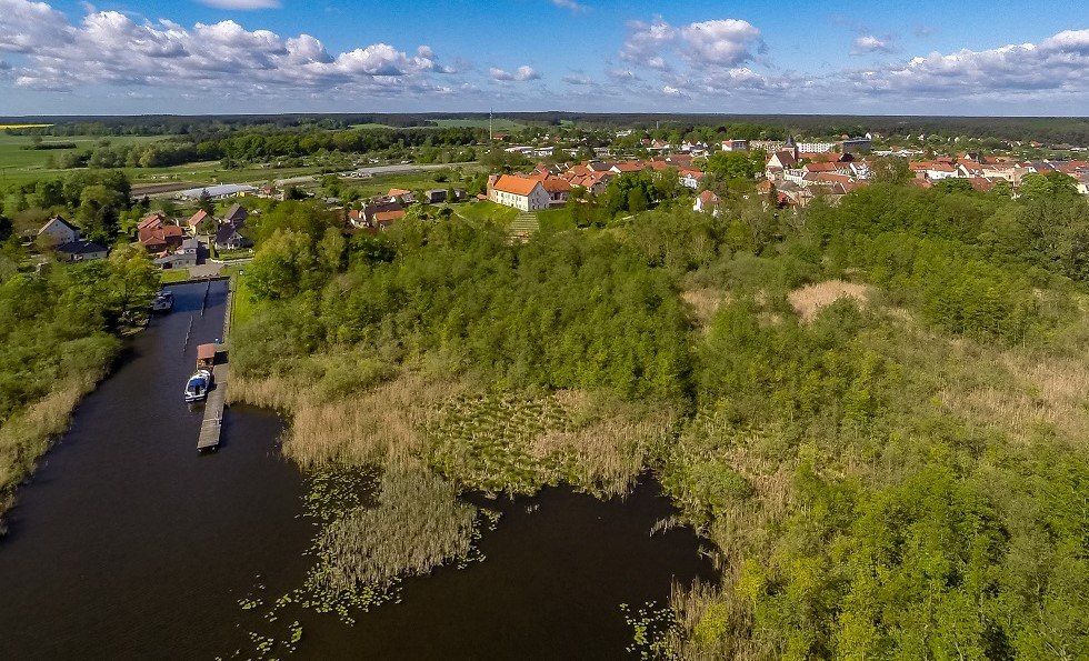 Wesenberg from the bird's eye view, © Mecklenburgische Kleinseenplatte Touristik GmbH