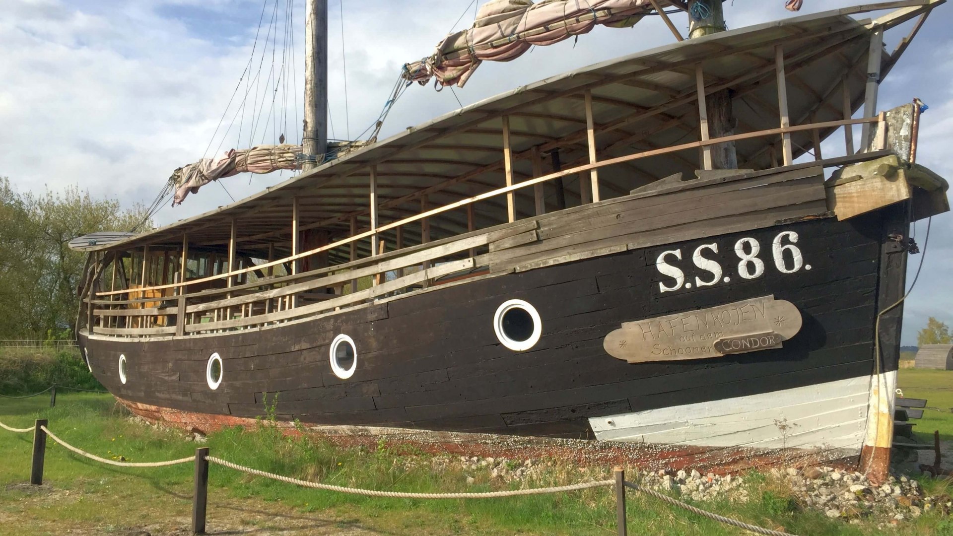 Overnight stay on the sailing schooner &quot;Condor S.S. 86.&quot; on the peninsula Peenemünde, © TMV/Witzel