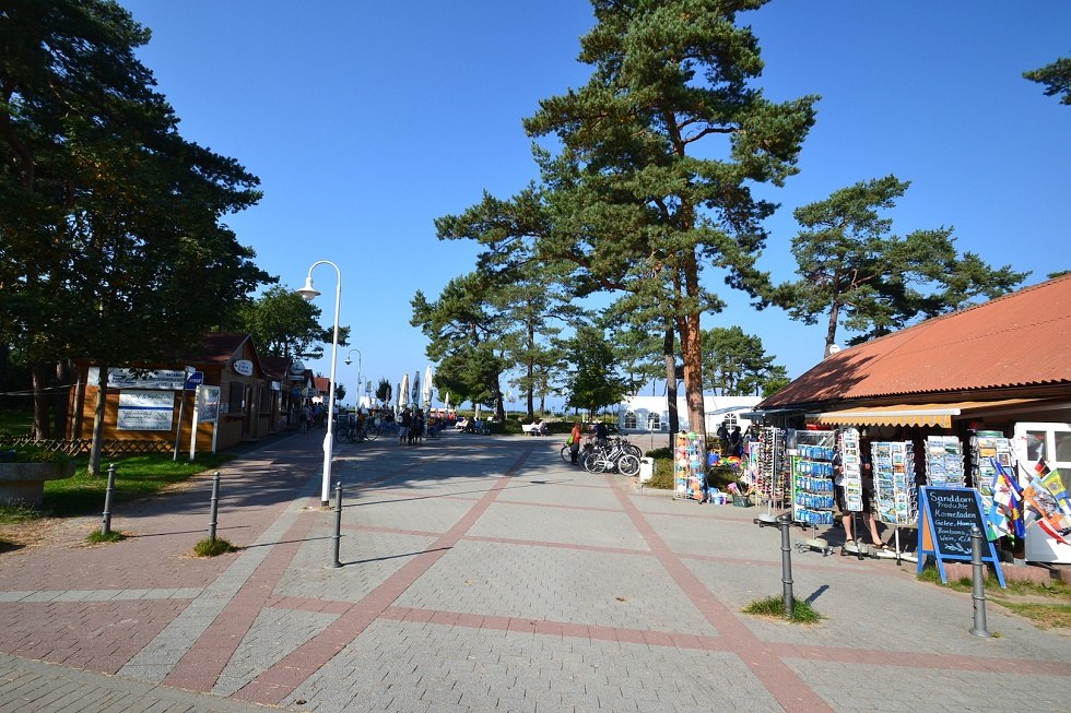 the spa square in Glowe, © Tourismuszentrale Rügen