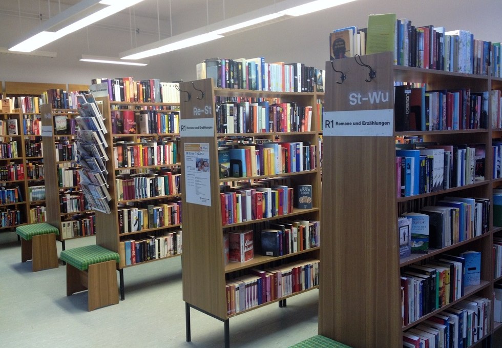 Library Sassnitz interior view, © Tourismuszentrale Rügen