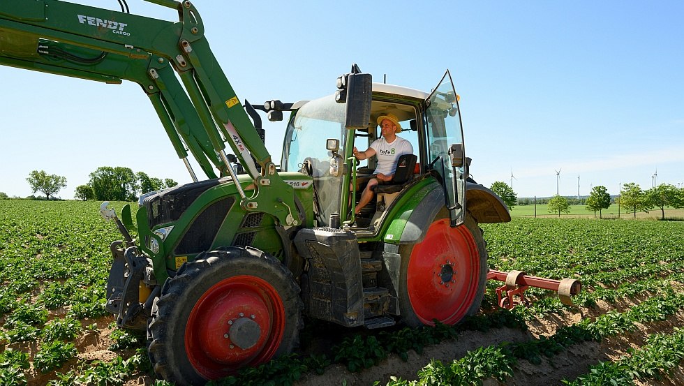 Working on the hufe8, © Holger Martens