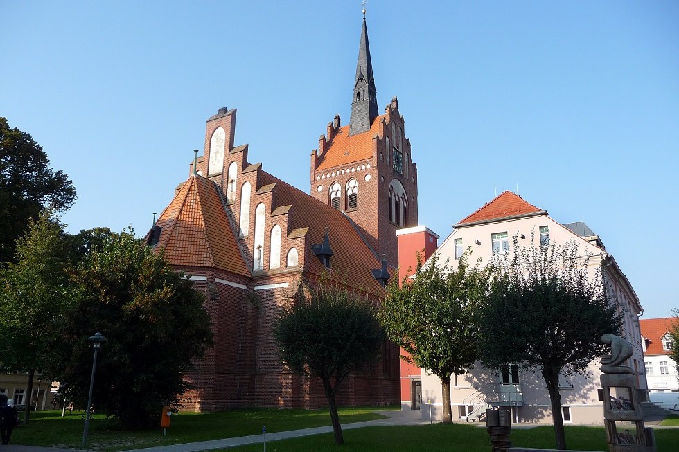 Usedom town church and town hall, © Sabrina Wittkopf-Schade