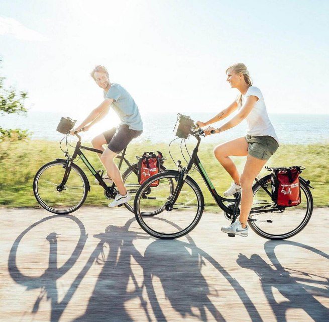 Cycling on Fischland-Darß-Zingst, © TMV/Gänsicke