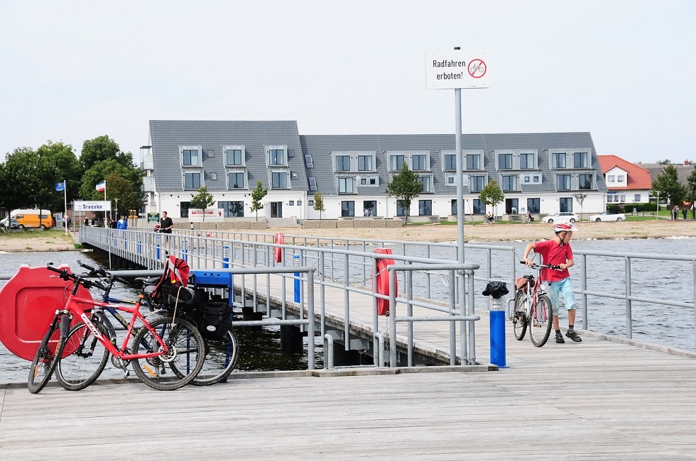 Pier in Dranske on the island of Rügen, © Tourismuszentrale Rügen