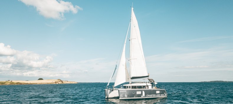 Sailing fun with catamaran in the Danish South Sea, © Eric Beck