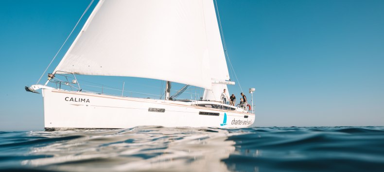 Under sail across the Baltic Sea, © Dan Petermann