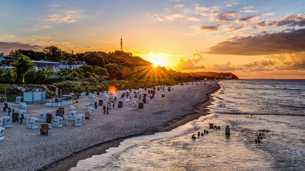 most popular beach on the Island of Usedom, © DJH MV / Andreas Dumke