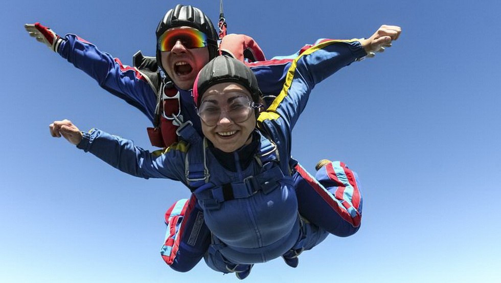 Skydiving in Mecklenburg-Vorpommern, © Flugagentur Mecklenburg-Vorpommern