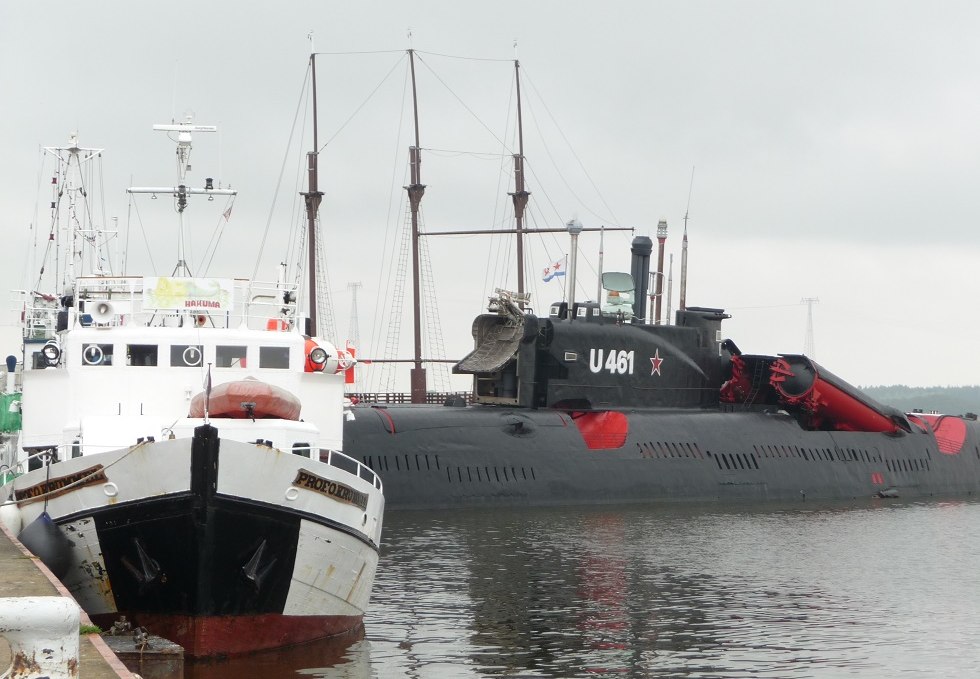 Submarine in Peenemünde harbor, © Sabrina Wittkopf-Schade