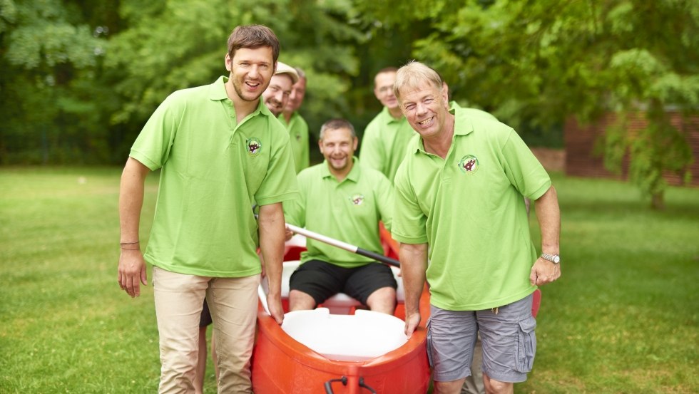 The team of Beaver Jesse Tours, © Cenci Goepel and Jens Warnecke