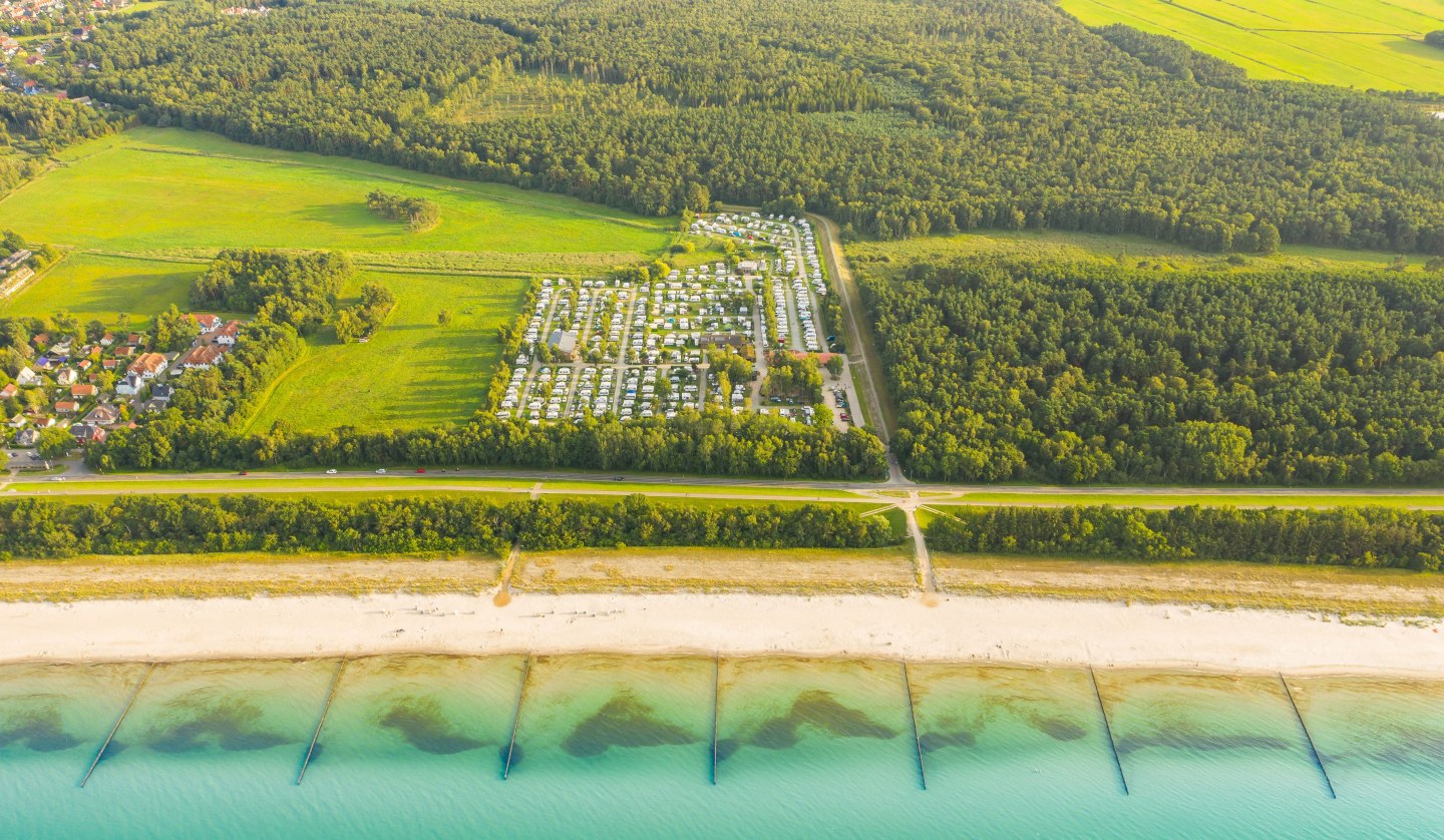 Aerial view Camping Am Freesenbruch