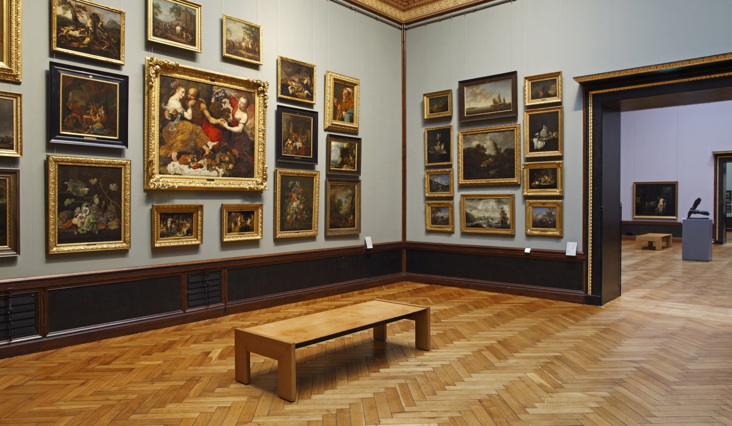 Baroque hanging in the Gallery Old & New Masters Schwerin, © Foto: G. Bröcker, Staatliches Museum Schwerin