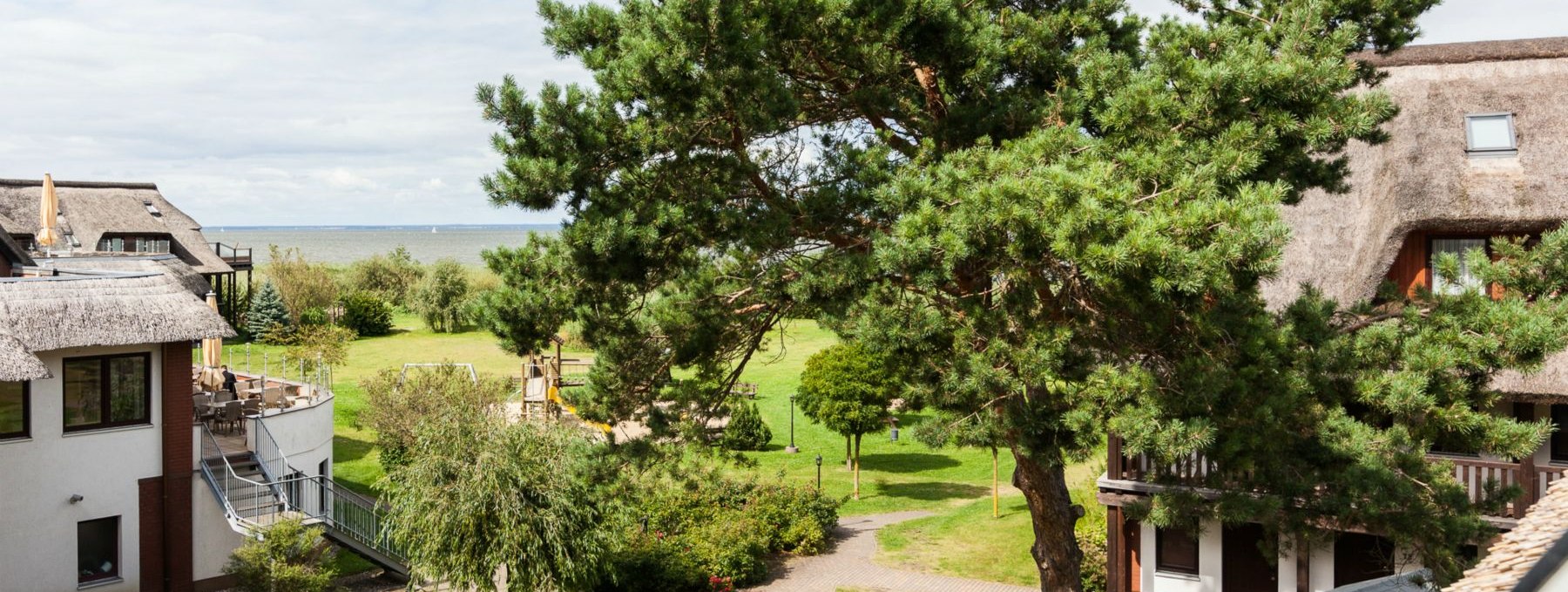 View from a double room in the attic, © Hotel & Ferienanlage Haffhus GmbH