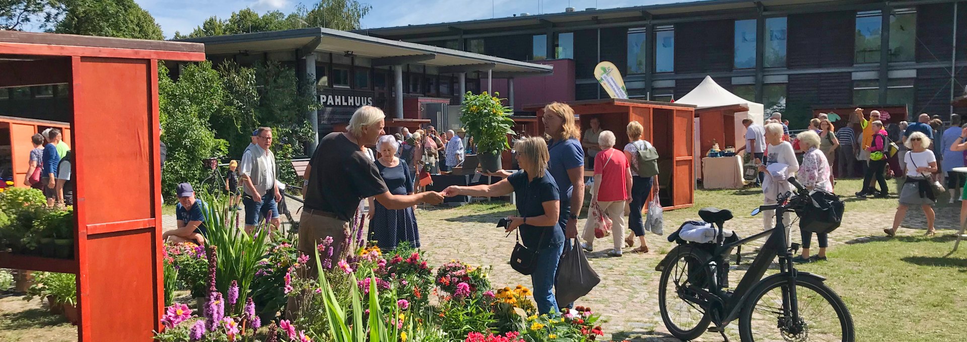 The Schaalsee Biosphere Market at the PAHLHUUS in Zarrentin am Schaalsee. Photo author: Frank Hermann, © Frank Hermann