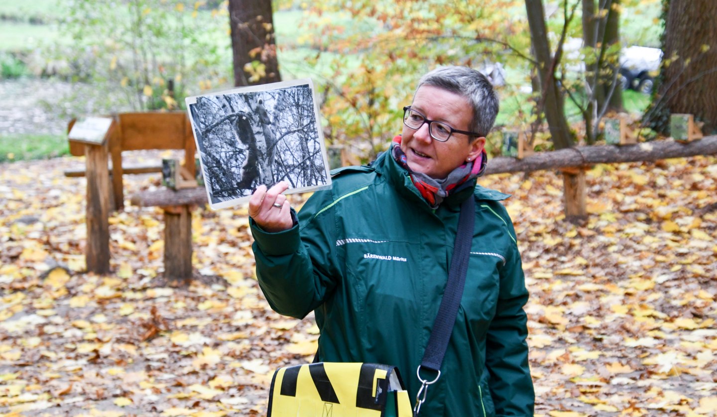 Winter guided tour in the BÄRENWALD Müritz, © BÄRENWALD Müritz | Manuela Klier