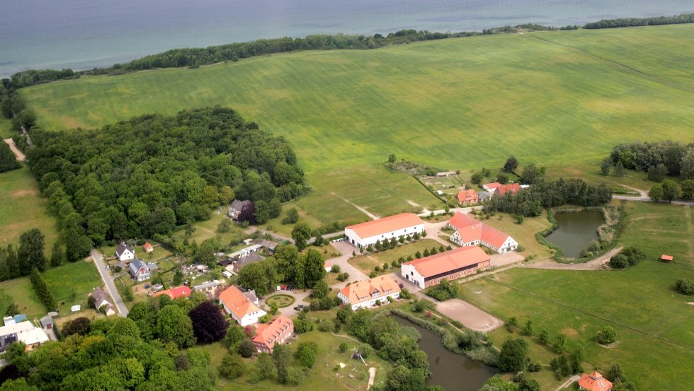 Aerial view - Brook Manor, © schloss gross schwansee