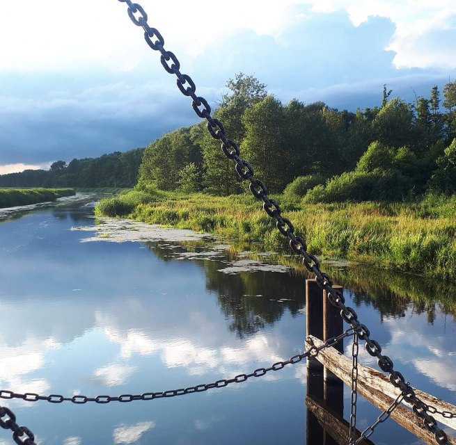 The old wooden bascule bridge in Nehringen offers a great view of the river Trebel, © TMV/Fitzke WMSE GmbH