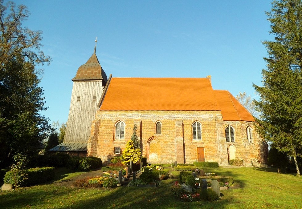 St. Laurentius Church (ev.) in Zudar, © Tourismuszentrale Rügen