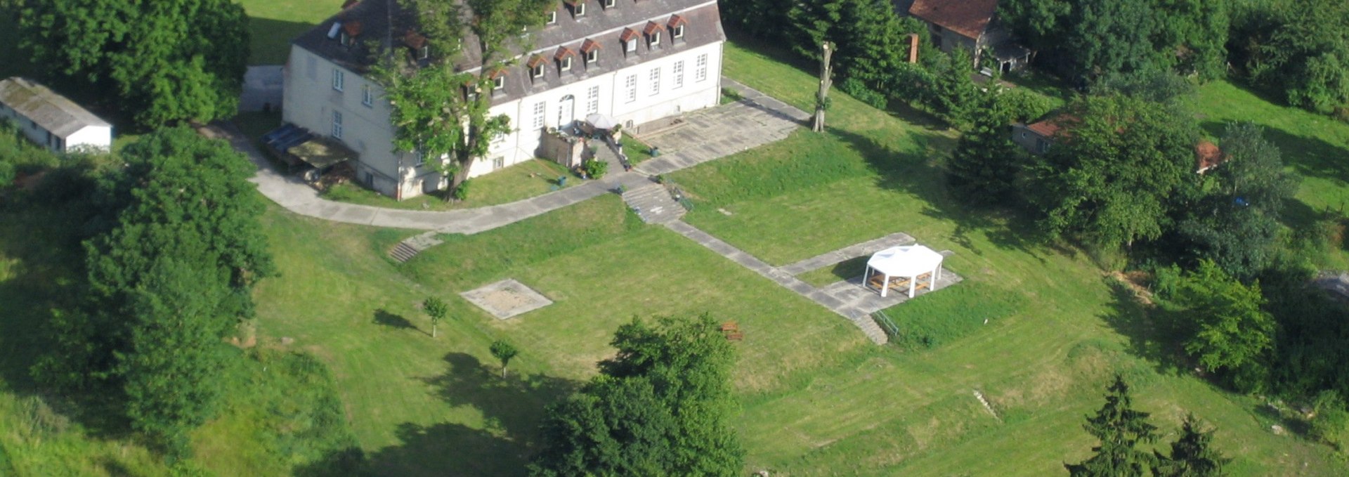 Ramin manor house from above, © Jolanta Grenke