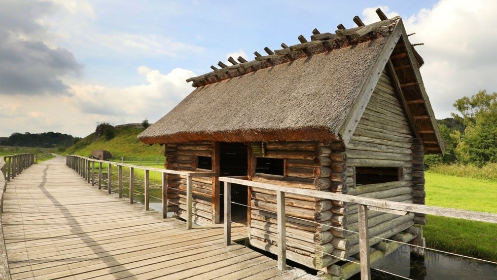 Archaeological open-air museum Groß Raden - bridge to the castle wall, © TMV/Gohlke