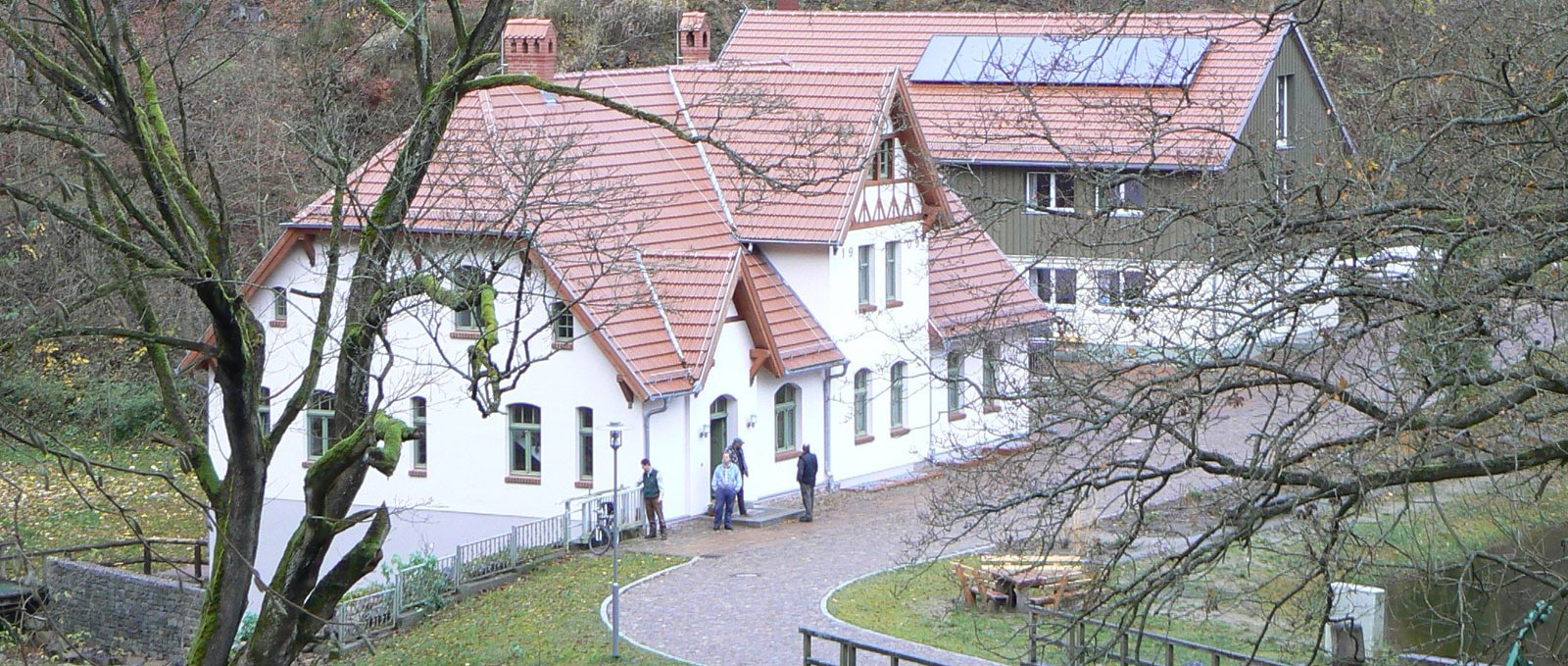 View of the youth forest home, © Nationalparkamt Müritz