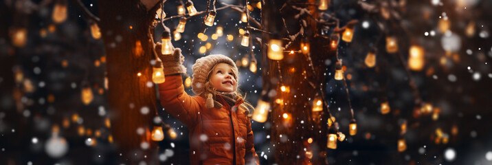 little girl with lights adobe stock igor, © adobe stock igor