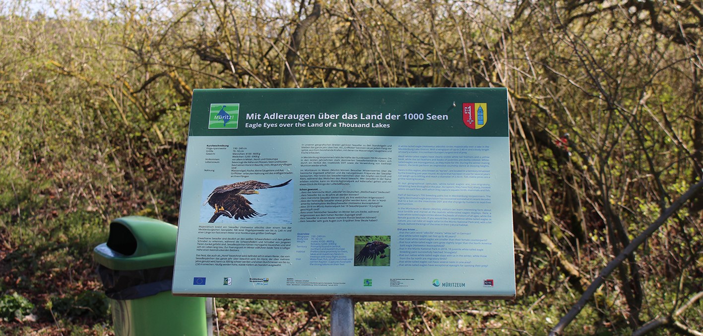 Information board, © Kur- und Tourismus GmbH Göhren-Lebbin