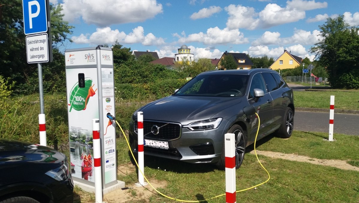 e-car-charging-station-bird-park-marlow, © Tourismusverein Vogelparkregion Recknitztal e.V.