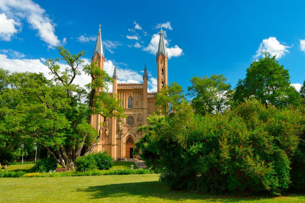 Plastic gallery castle church, © Stadt Neustrelitz/Roman Vitt Fotografie