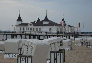 Ahlbeck pier has been maintained in its original state, © TMV/Fischer