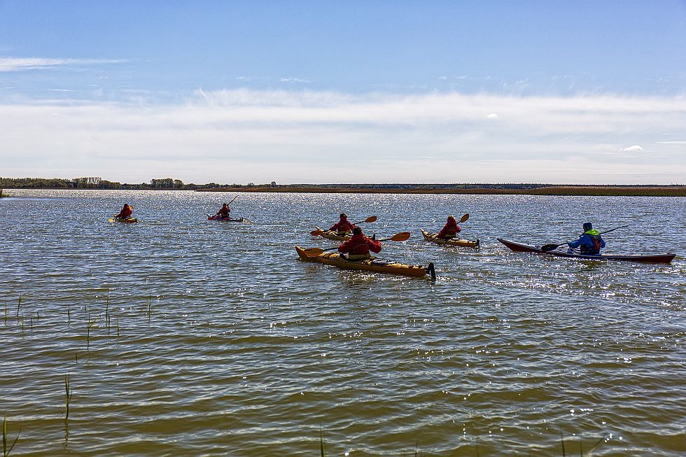 Discover the Fischland-Darß-Zingst Peninsula by kayak, © Tourismusverband FDZ/voigst & Kranz UG