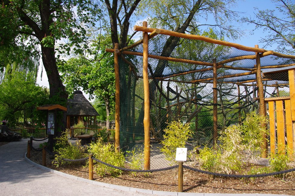 New capuchin monkey enclosure with outdoor enclosure, © Birgit Schulz