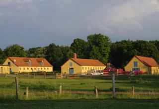 View of the nature village Eickhof, in the middle of Sternberger Seenland, © Naturdorf Eickhof/ Abeln