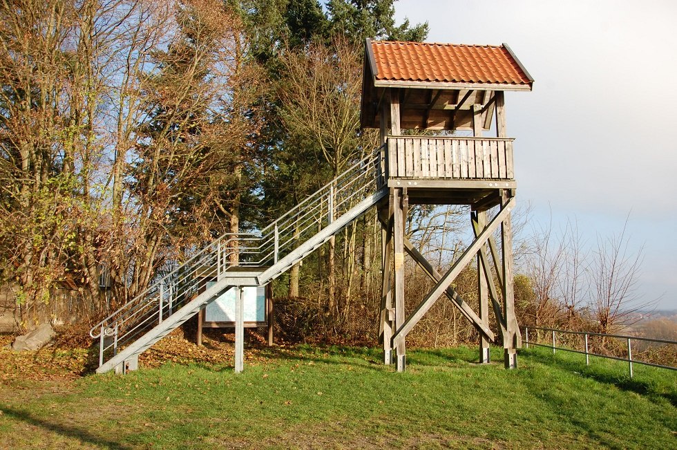 The Elwkieker lookout tower is located on the Elbberg., © Gabriele Skorupski