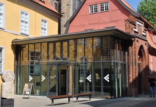 Entrance to the Stralsund Museum in the former St. Catherine's Monastery, © Katrin Kraus / STRALSUND MUSEUM