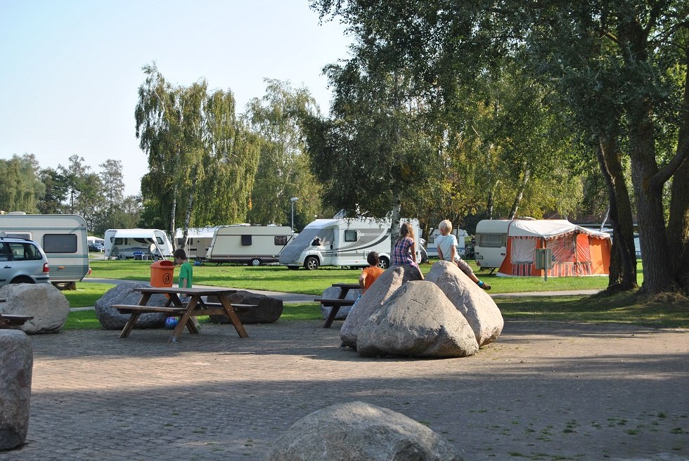 View of the campsite, © OstseeCamp Dierhagen