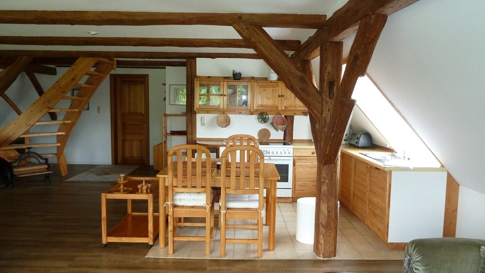 Cozy kitchen in our apartment, © Zacharias