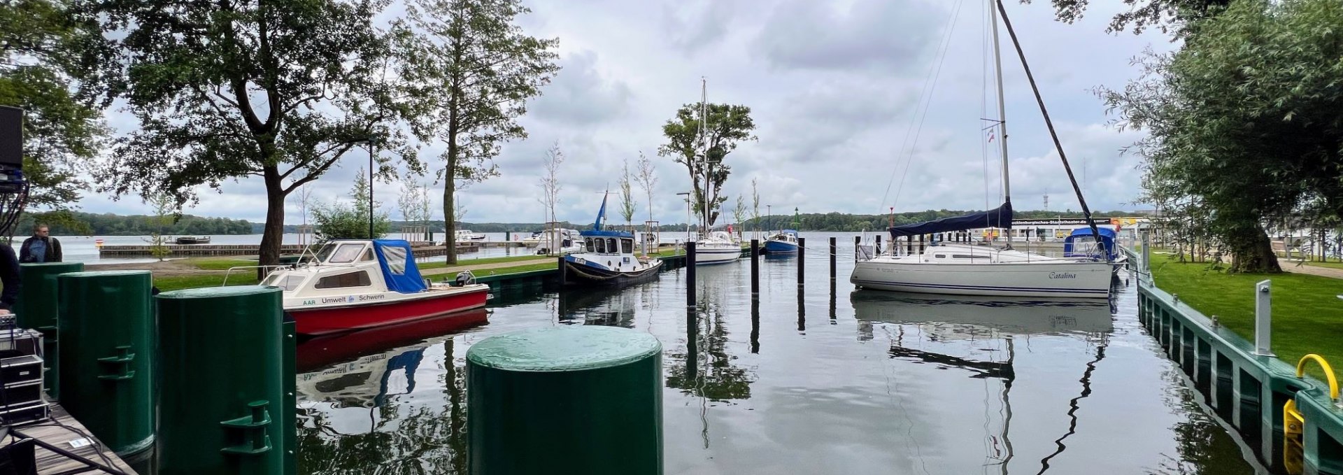 Kaninchenwerder Island - Harbor basin, © LHSN/Michaela Christen